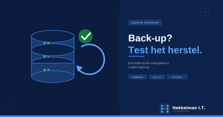 Back-up herstel